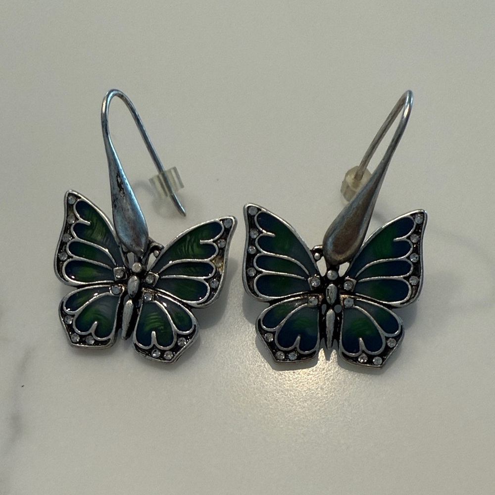 Patricia Nash Butterfly earrings